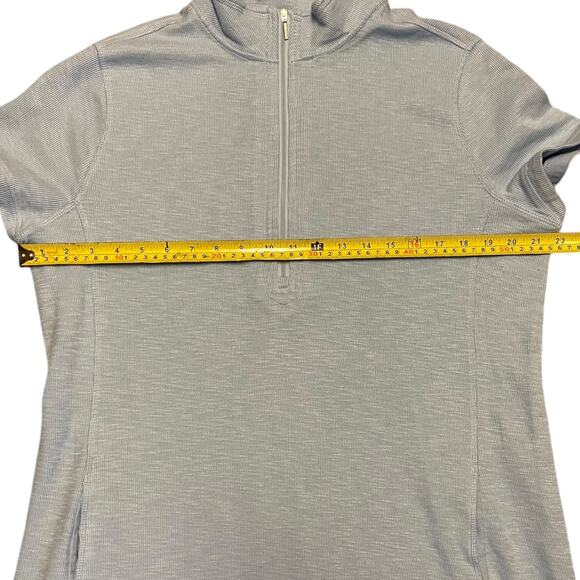 Legendary Outfitters Blue Quarter Zip Front Knit Dress Size Large NWOT - Picture 3 of 5